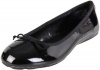 Polo By Ralph Lauren Allie Ballet Flat (Little Kid/Big Kid),Black Patent,11 M US Little Kid