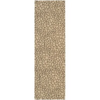 Calvin Klein Home Loom Select LS12 Rectangle Rug, 2.3-Feet by 7-1/2-Feet, Ivory