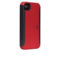 Case-Mate CM017120 Pop Case for iPhone 4 / 4S - Red / Black