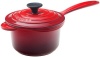 Le Creuset Enameled Cast-Iron 2-3/4-Quart Iron Handle Precision Pour Saucepan, Cherry