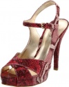 Guess Women's Arka Peep-Toe Pump