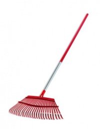 Corona Clipper RK 62061 19-Inch 25-Tine Steel Head Shrub Rake with 54-Inch Aluminum Handle