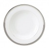 Philippe Deshoulieres Excellence Grey Rim Soup Plate 9 in