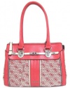 Guess Adelisa Small Satchel Bag, Red