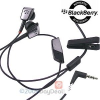 RIM Stereo Headset for Blackberry 9330/9670 - Retail Packaging - Black