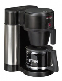 BUNN NHBB Velocity Brew 10-Cup Home Coffee Brewer, Black