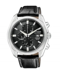 A classically stunning watch design from Citizen Eco-Drive, powered by light from any source.