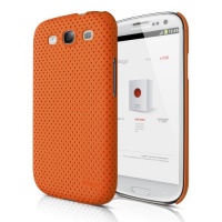 elago G5 Breathe Case for Galaxy S3 (Fits Verizon, AT&T, T-Mobile, Sprint and other Carriers) - Soft Feeling Orange - ECO PACK