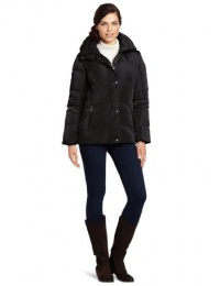 Calvin Klein Women's Faux Fur Trim Short Down Jacket