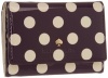 Kate Spade New York Carlisle Street-Darla Wallet,Plum/Clotted Cream,One Size