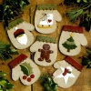 Rachel's Of Greenfield Warm Hands Ornament Kit Set Of Six