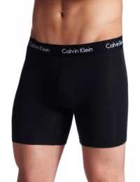 Calvin Klein Men's Micro Modal Boxer Brief, Black, Large