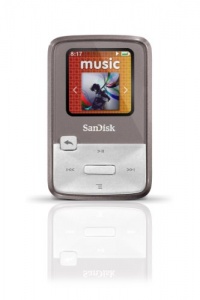 SanDisk Sansa Clip Zip 8 GB MP3 Player (Grey)