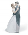 True romance. Handcrafted within glazed porcelain, A Kiss Forever presents the perfect still that evokes a lifetime of joined memories. Couples are sure to cherish this figurine long after they've said, I Do.