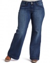 Levi's Women's Double Button Wide Leg Jean