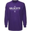 NCAA adidas Weber State Wildcats Purple Sideline Long Sleeve T-shirt