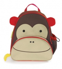 Skip Hop Zoo Pack Little Kid Backpack, Monkey