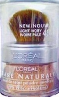 L'Oreal Paris True Match Naturale Mineral Foundation, Light Ivory, 0.35 Ounce