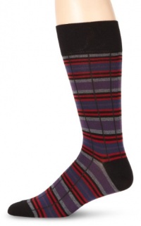 Vince Camuto Men's Mock Rib Stripe Dress Socks