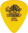 Dunlop Standard Tortex Picks, 72 Pack, Yellow, .73mm