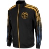 NBA adidas Denver Nuggets Black Vibe Full Zip Track Jacket