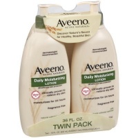 Aveeno Daily Moisturizing Lotion Twin Set - 18 oz (2 PACK)