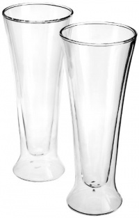 Luigi Bormioli Set of 2 Duos Pilsner Glasses, 15 oz.