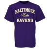 Baltimore Ravens Majestic Heart & Soul II Purple T-Shirt