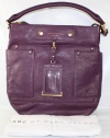 Marc By Marc Jacobs, Preppy Leather Hobo Bag, Dark Magenta