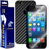 ArmorSuit MilitaryShield Apple iPhone 5 Screen Protector Shield and Black Carbon Fiber Film Protector with Lifetime Replacements