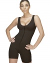 Vedette 124 Black: Full Body Suit Mid-thigh Corset Shapewear