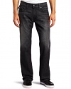 True Religion Men's Ricky Nickel Stud Logo Jean