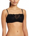 Natori Womens Zen Floral Contour Cami Bra, Black, 34B