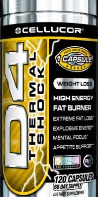 Cellucor D4 Thermal Shock 120 Capsules