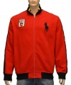 Polo Ralph Lauren Men's Spain Big Pony Track Jacket-Red