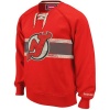 NHL Reebok New Jersey Devils Dive Fleece Sweatshirt - Red