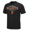 MLB Youth San Francisco Giants Charge The Mound Black Short Sleeve Basic Tee By Majestic