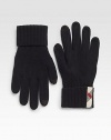 Maintain access to all your electronic devices with these luxurious cashmere gloves with ink touch detail and signature check trim.Length, about 10CashmereDry cleanImported