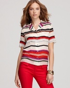 10 Crosby Derek Lam Shirt - Multi Stripe