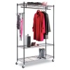 Alera Wire Shelving Garment Rack (Black)