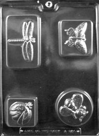 GARDEN BUG SOAP BARS Animal Soap Mold