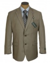 Ralph Lauren Mens Solid Tan Weave Sport Coat Jacket