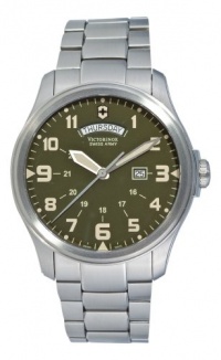 Victorinox Swiss Army Men's 241291 Infantry Vintage Green Stainless Steel Watch