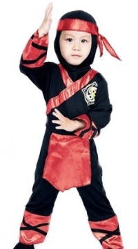 Fire Ninja Toddler Costume