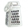 Kitchen Cheese Grater 925 Sterling Silver Traditional Cooking Charm or Pendant