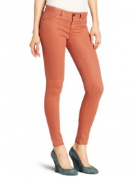 DL1961 Women's Emma Wax Coated Legging, Rose Gold, 26