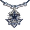 NFL Dallas Cowboys Leather Cord Necklace