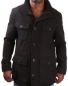 Kenneth Cole New York Men's Wool Peacoat Coat Jacket