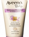 Aveeno Baby Sunblock Lotion, SPF-55, 4-Ounce Tubes (Pack of 2)