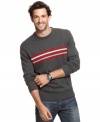 Over a collared shirt or simply on its own, this sweater from John Ashford is a warm, stylish addition to your closet.